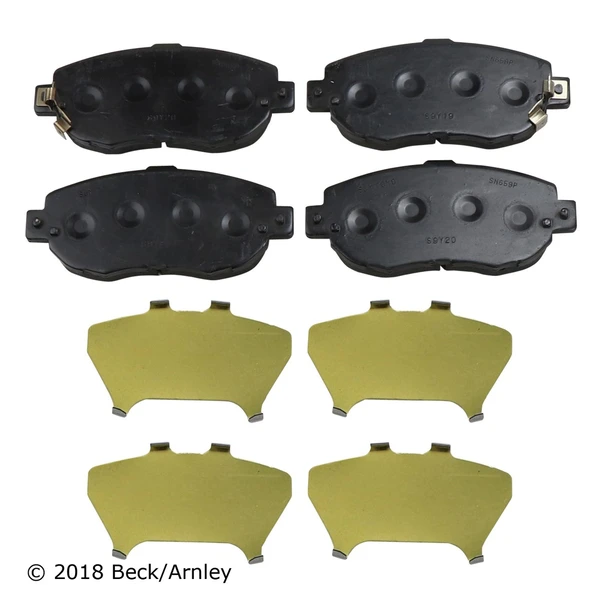 Beck/Arnley 089-1506 Disc Brake Pad Set, Front Side