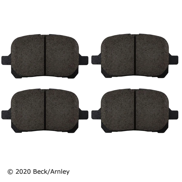 Beck/Arnley 089-1538 Disc Brake Pad Set, Front Side
