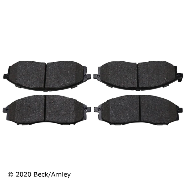 Beck/Arnley 089-1653 Disc Brake Pad Set, Front Side