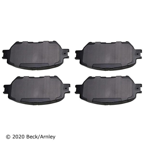 Beck/Arnley 089-1657 Disc Brake Pad Set, Front Side