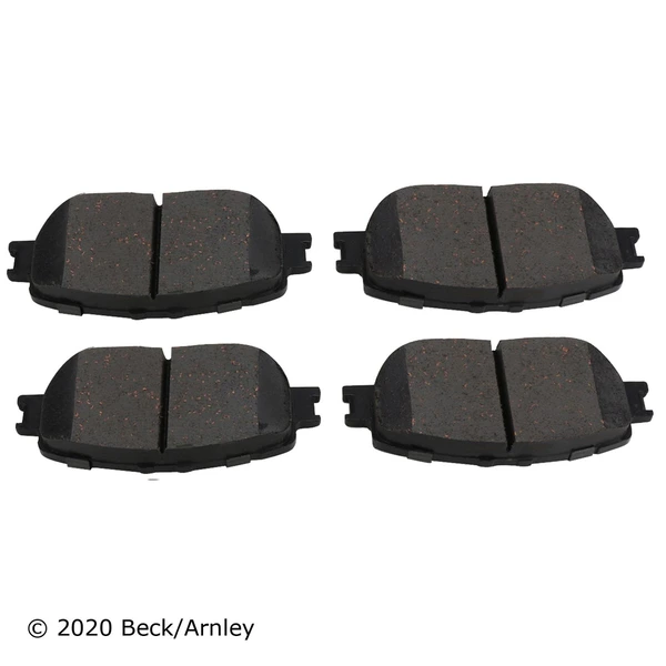 Beck/Arnley 089-1657 Disc Brake Pad Set, Front Side