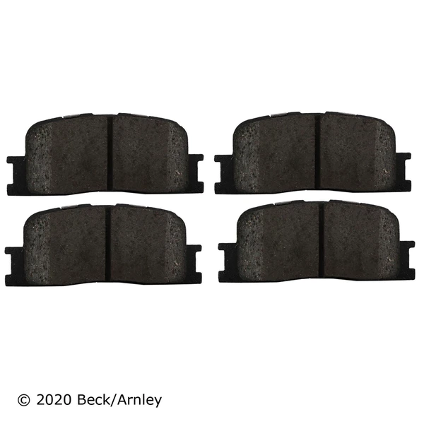Beck/Arnley 089-1659 Disc Brake Pad Set, Rear Side