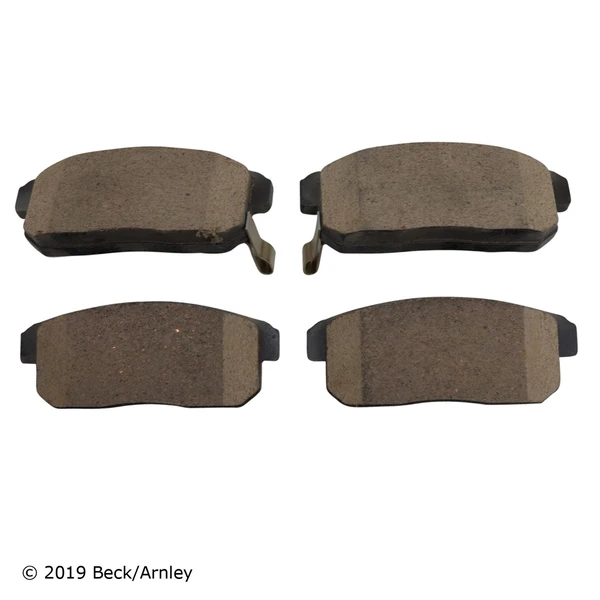 Beck/Arnley 089-1663 Disc Brake Pad Set, Rear Side