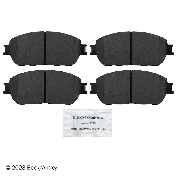 Beck/Arnley 089-1679 Disc Brake Pad Set, Front Side