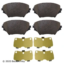 Beck/Arnley 089-1696 Disc Brake Pad Set, Front Side