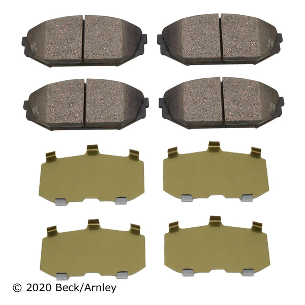 Beck/Arnley 089-1605 Disc Brake Pad Set, Front Side