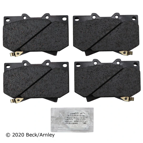 Beck/Arnley 089-1618 Disc Brake Pad Set, Front Side