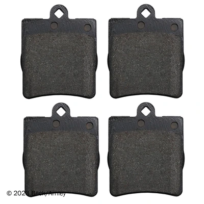 Beck/Arnley 089-1629 Disc Brake Pad Set, Rear Side