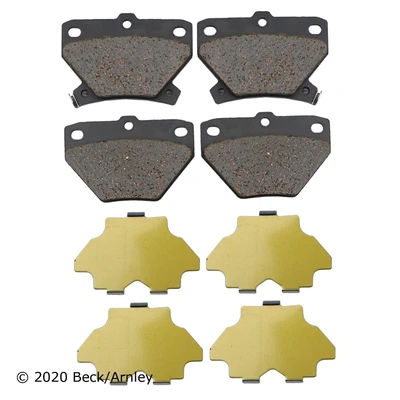 Beck/Arnley 089-1636 Disc Brake Pad Set, Rear Side