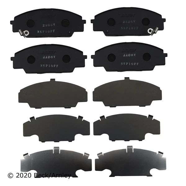 Beck/Arnley 089-1639 Disc Brake Pad Set, Front Side