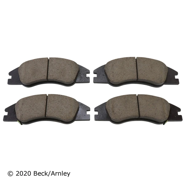 Beck/Arnley 089-1740 Disc Brake Pad Set, Front Side