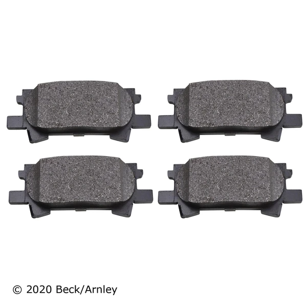 Beck/Arnley 089-1741 Disc Brake Pad Set, Rear Side