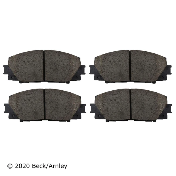 Beck/Arnley 089-1744 Disc Brake Pad Set, Front Side