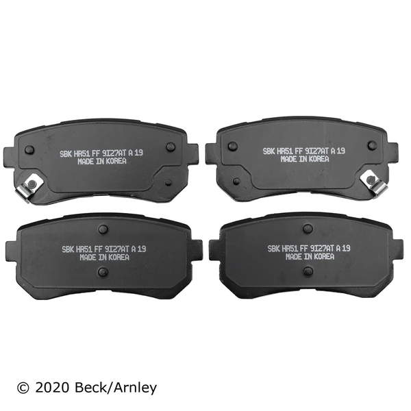 Beck/Arnley 089-1745 Disc Brake Pad Set, Rear Side