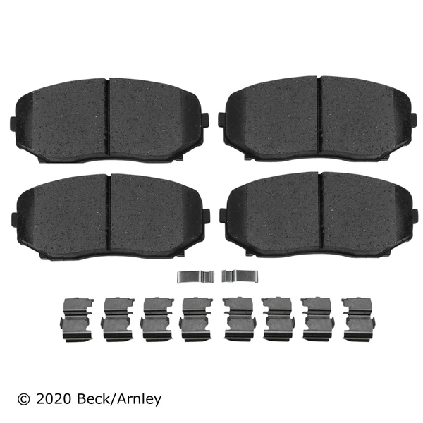 Beck/Arnley 089-1748 Disc Brake Pad Set, Front Side
