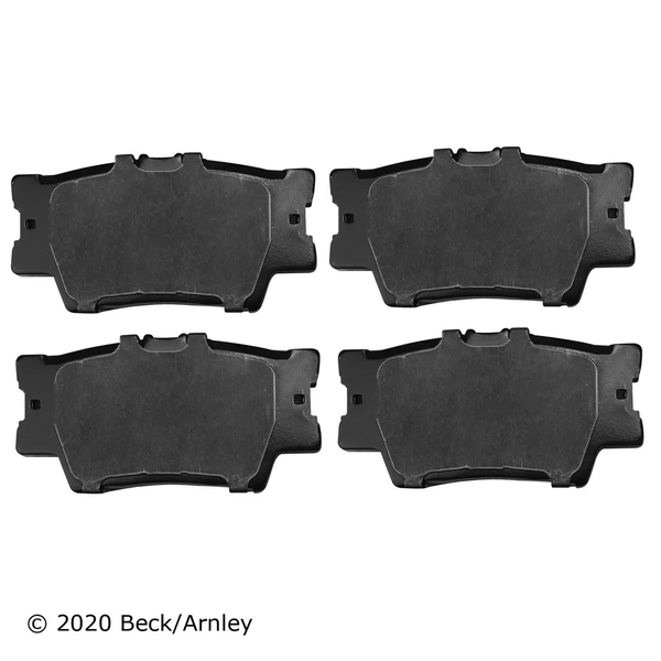 Beck/Arnley 089-1756 Disc Brake Pad Set, Rear Side