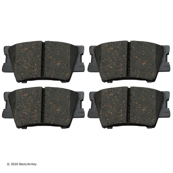 Beck/Arnley 089-1756 Disc Brake Pad Set, Rear Side