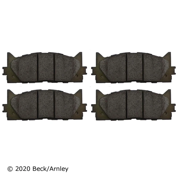 Beck/Arnley 089-1758 Disc Brake Pad Set, Front Side