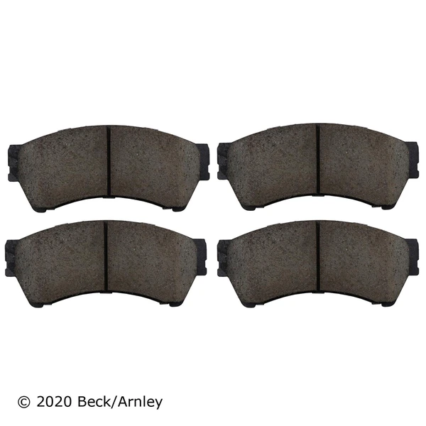 Beck/Arnley 089-1767 Disc Brake Pad Set, Front Side