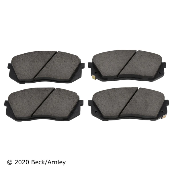 Beck/Arnley 089-1784 Disc Brake Pad Set, Front Side