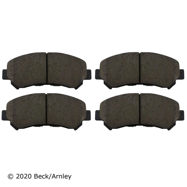 Beck/Arnley 089-1792 Disc Brake Pad Set, Front Side