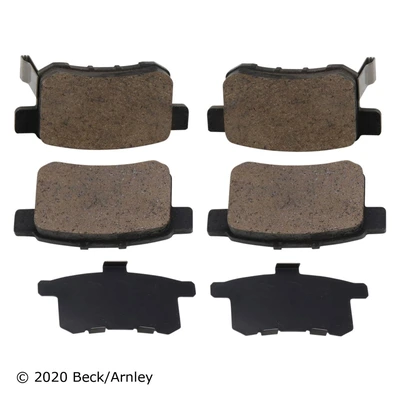 Beck/Arnley 089-1798 Disc Brake Pad Set, Rear Side