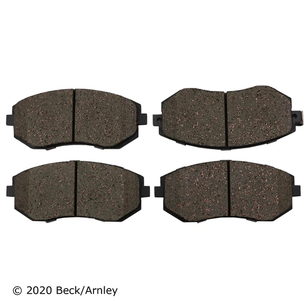Beck/Arnley 089-1702 Disc Brake Pad Set, Front Side