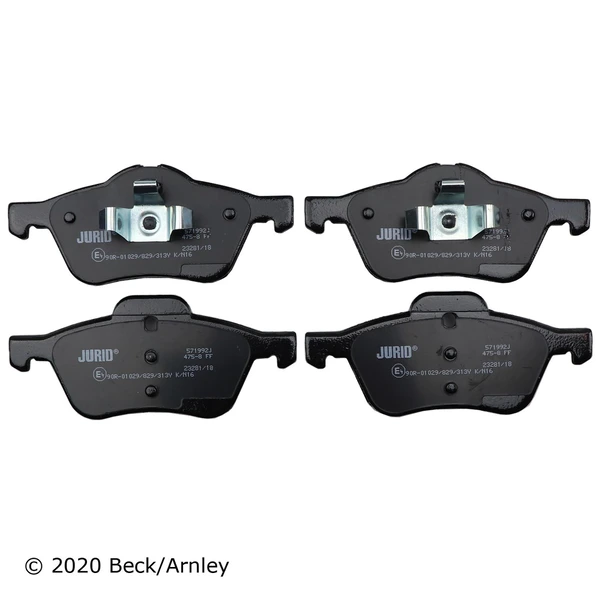 Beck/Arnley 089-1703 Disc Brake Pad Set, Front Side