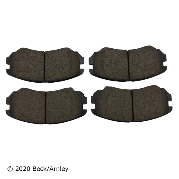 Beck/Arnley 089-1706 Disc Brake Pad Set, Front Side