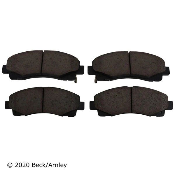 Beck/Arnley 089-1722 Disc Brake Pad Set, Front Side