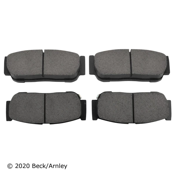 Beck/Arnley 089-1725 Disc Brake Pad Set, Rear Side