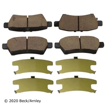 Beck/Arnley 089-1736 Disc Brake Pad Set, Rear Side