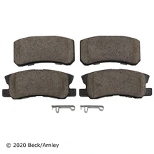 Beck/Arnley 089-1847 Disc Brake Pad Set, Rear Side
