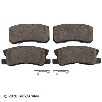 Beck/Arnley 089-1847 Disc Brake Pad Set, Rear Side