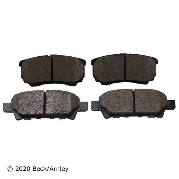 Beck/Arnley 089-1848 Disc Brake Pad Set, Rear Side