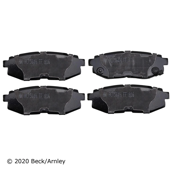 Beck/Arnley 089-1870 Disc Brake Pad Set, Rear Side