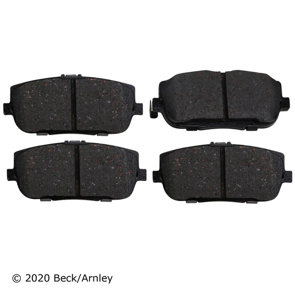 Beck/Arnley 089-1872 Disc Brake Pad Set, Rear Side