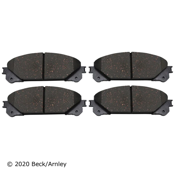 Beck/Arnley 089-1893 Disc Brake Pad Set, Front Side