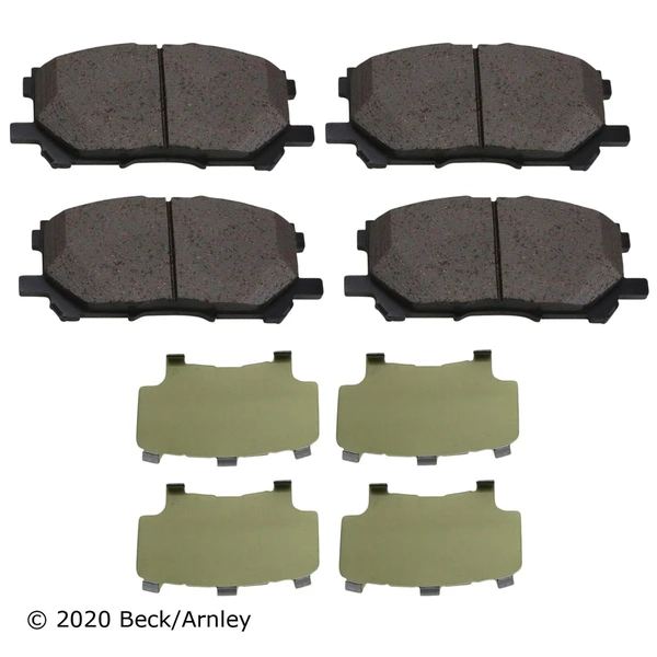 Beck/Arnley 089-1805 Disc Brake Pad Set, Front Side