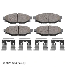 Beck/Arnley 089-1811 Disc Brake Pad Set, Rear Side