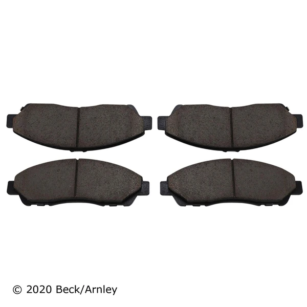 Beck/Arnley 089-1816 Disc Brake Pad Set, Front Side