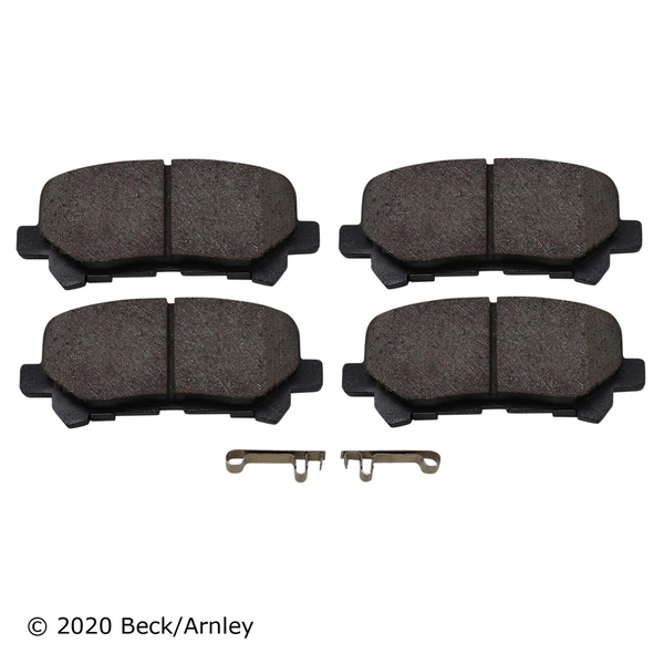 Beck/Arnley 089-1817 Disc Brake Pad Set, Rear Side