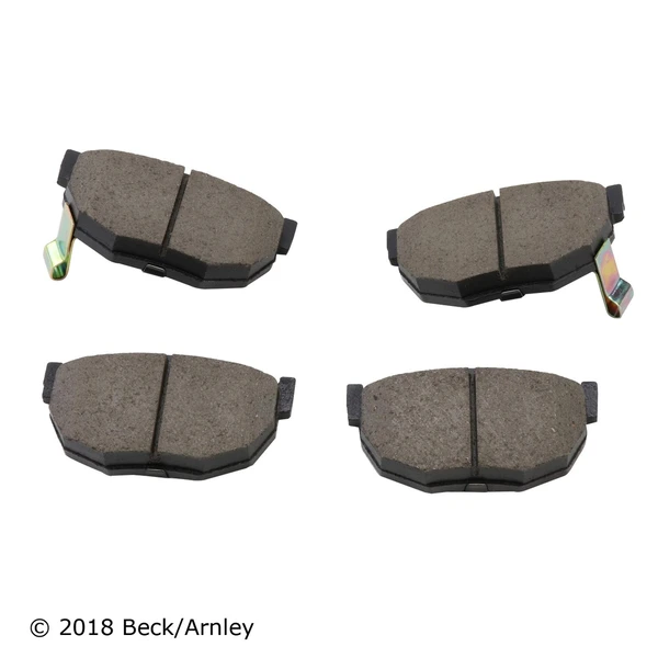 Beck/Arnley 089-1823 Disc Brake Pad Set, Rear Side