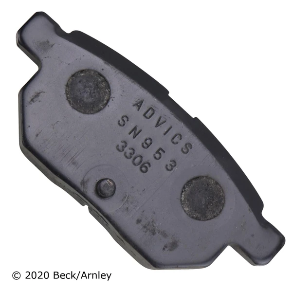 Beck/Arnley 089-1824 Disc Brake Pad Set, Rear Side