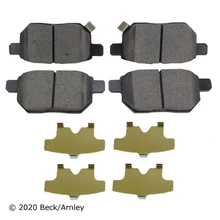Beck/Arnley 089-1824 Disc Brake Pad Set, Rear Side