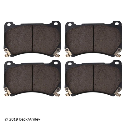 Beck/Arnley 089-1826 Disc Brake Pad Set, Front Side