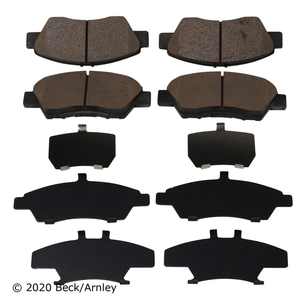 Beck/Arnley 089-1828 Disc Brake Pad Set, Front Side