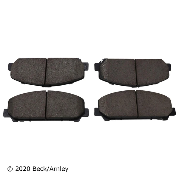 Beck/Arnley 089-1833 Disc Brake Pad Set, Front Side
