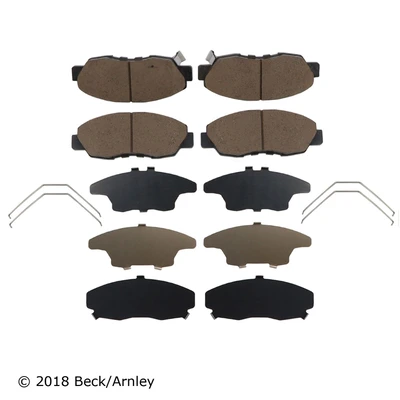 Beck/Arnley 089-1946 Disc Brake Pad Set, Front Side