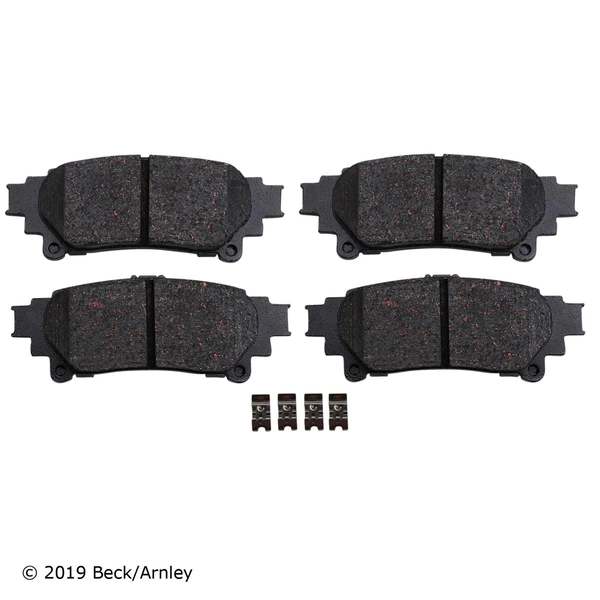 Beck/Arnley 089-1949 Disc Brake Pad Set, Rear Side